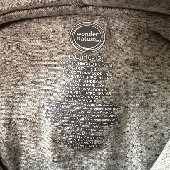 Wonder Nation Boy’s Long sleeve tee - Picture 2 of 4